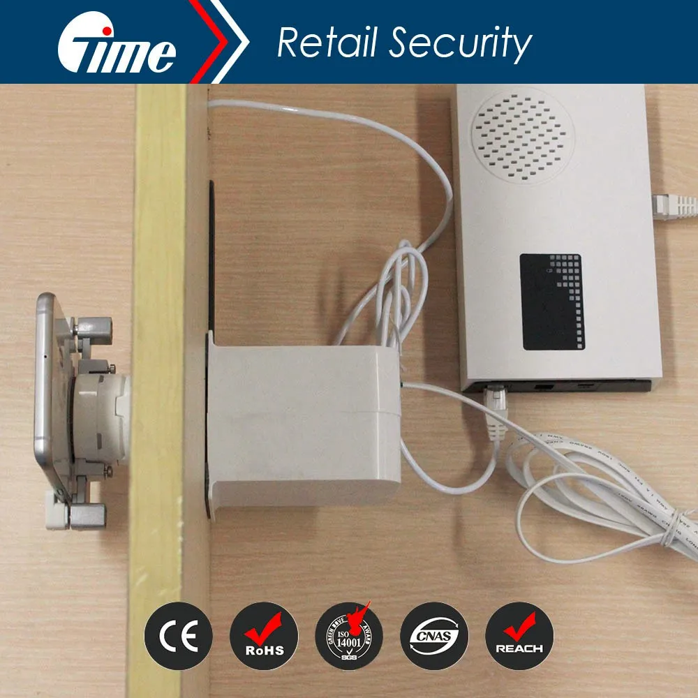ONTIME SP2002 настенный дисплей безопасности стенд для мобильного телефона