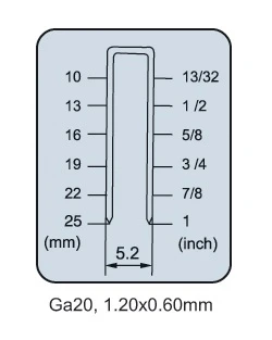 Narrow Crown Stapler
