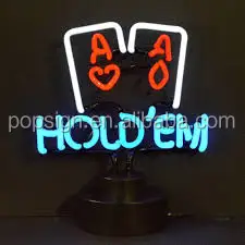 Home Decoration Newest Colourful Superman Neon Table Lamp