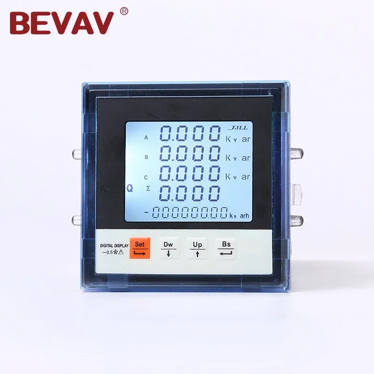 
Three-Phase Multi-function electric Lcd Display 3 phase 4 wire energy power meter with rs485 modbus 
