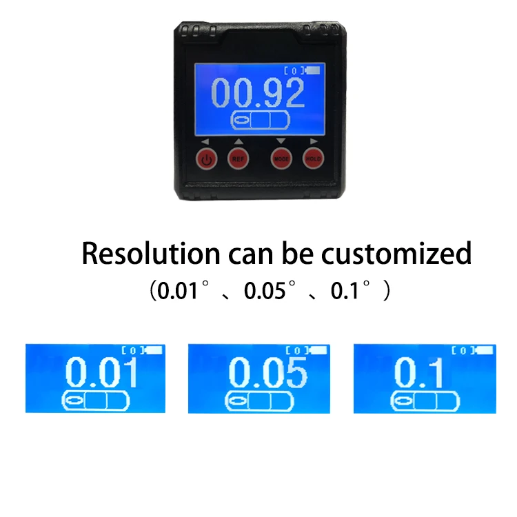 Cube Box Digital Bubble Level Ruler