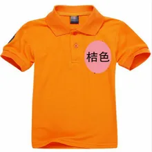 Promotions 2 14 years summer brand kids polo shirt 100 cotton boys girls children Sport cheaper