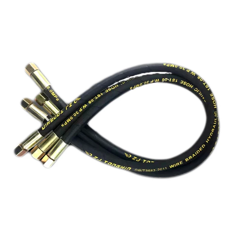 hydraulic system hose adapter fittings assembly