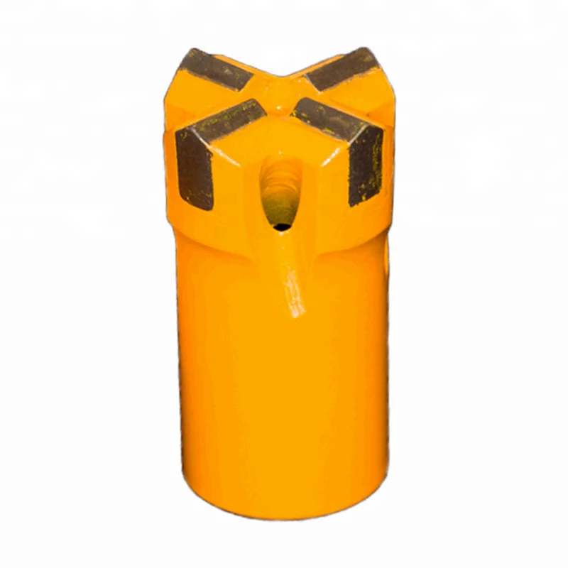 Rock Drilling Tools Tungsten Carbide Jack Hammer Taper Rock Drilling Cross Type Granite Drill Bit For Mining Quarrying