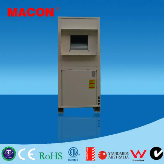 Water soure heat pump 4 ton air duct water to air heat pump for heating,cooling