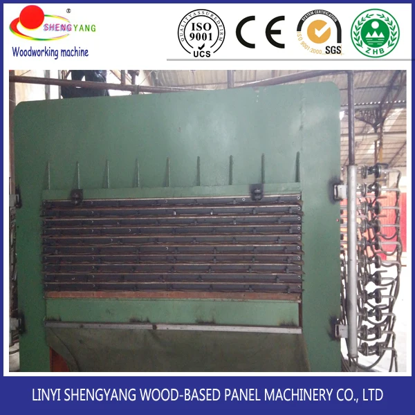 гидравлический горячий пресс для ламинирования фанеры