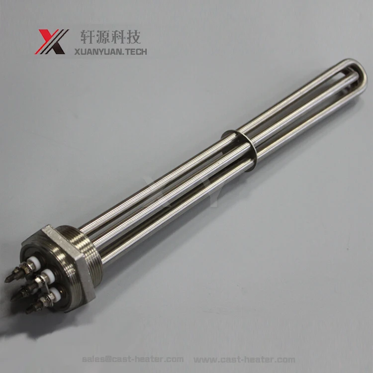 5000w water immersion tubular heating element