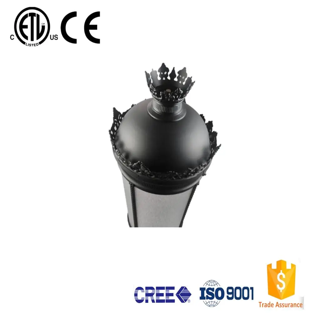 Литой под давлением алюминий 35 Вт столб Топ парк свет наружные светодиодные садовые фонари