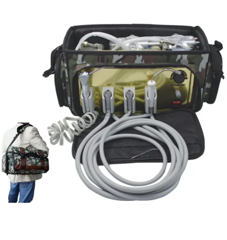 Portable Dental Unit with shoulder bag