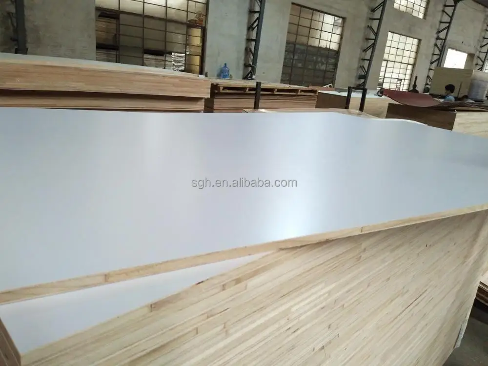 
Good Quality And Cheap Price 9MM One Side White Melamine Faced Plywood 