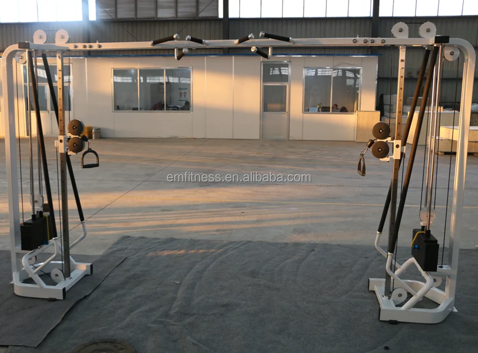 adjustable cable crossover gym functional trainer machine gym equipment