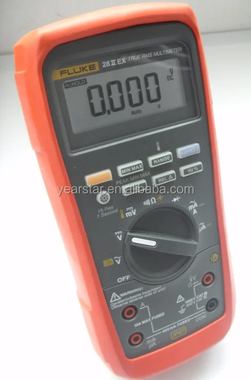 Fluke 28 II-EX Intrinsically Safe IP67 True-rms Multimeter