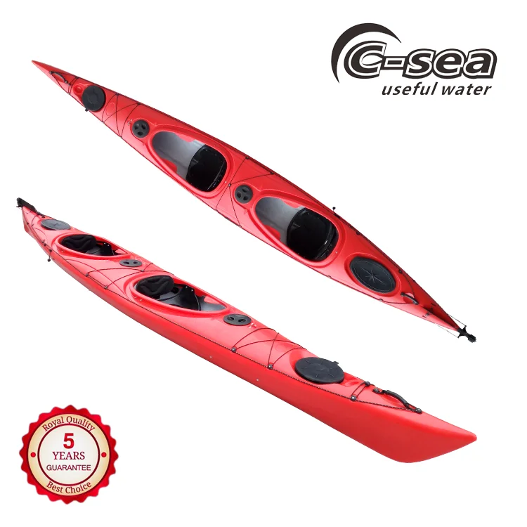 Exquisite craftsmanship three layers china paddle ocean sea kayak