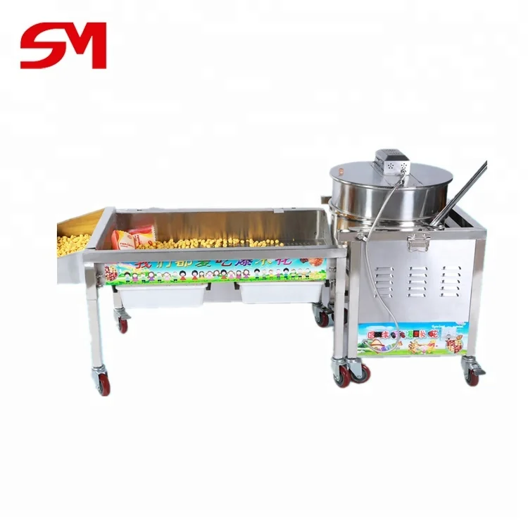 
Most world popular movie theater popcorn coating machine 
