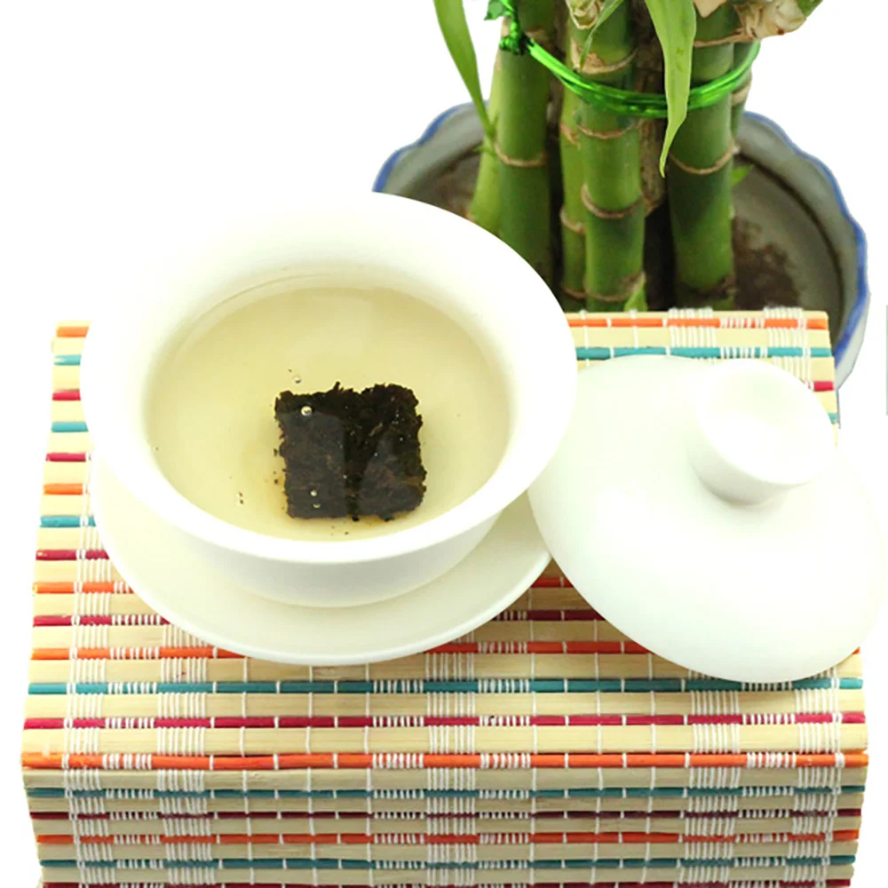 
Chinese puer tea weight loss 8 to 10g tea square puer tea 