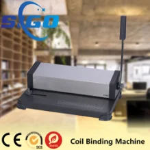 Book Automatic Spiral Coil Binding Machine