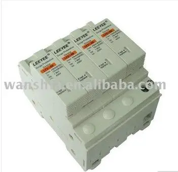 4P. 420V. LY1-C40 40KA Белый Устройство Защиты От Перенапряжения для молнии питания