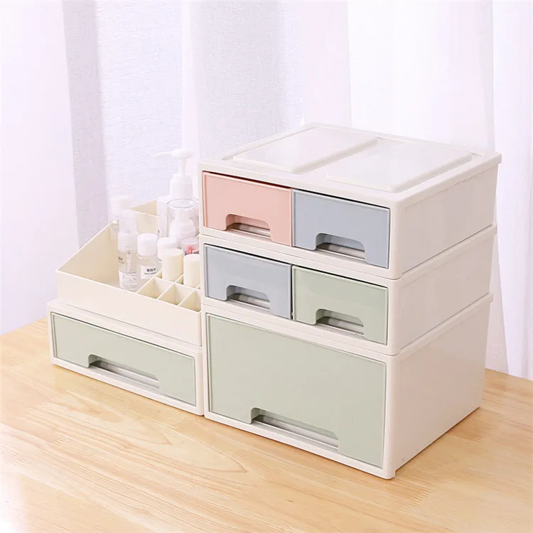 BNBS Brand Plastic Box Storage Box organizer Plastic Drawer for make up
