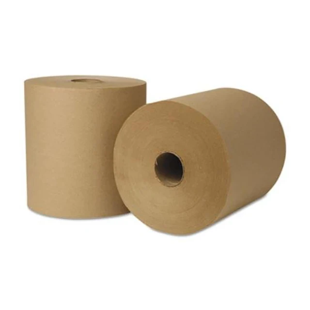 Commercial 1-Ply Hand Roll Towel, White (Pack of 6)