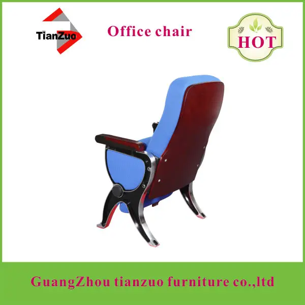 Theater Furniture Type and Fabric,wood Material Cinema Chairs T-C30