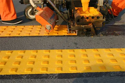 
Self-propelled thermoplastic convex line Road marking machine 