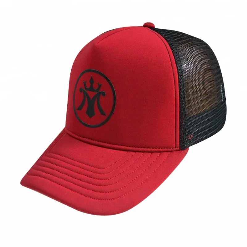 Red high quality  Baseball Cap and Hats forOutdoor Summer Golf  Trucker Cap