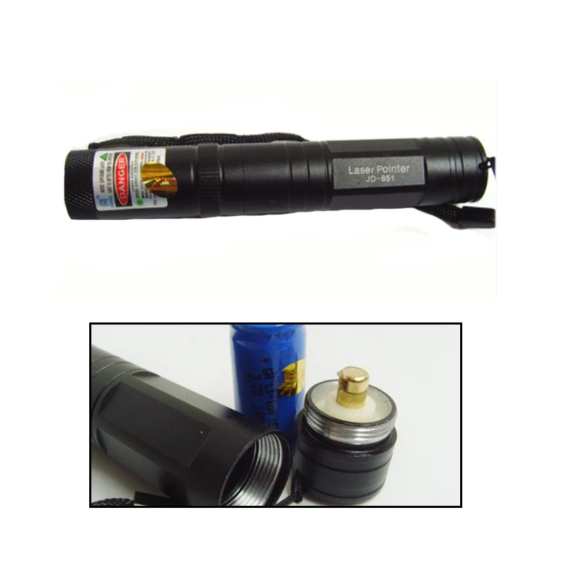 
The hottest sales JD-851 1000mW high power laser pen 532nm green light adjustable star cap beam laser pointer flashlight 