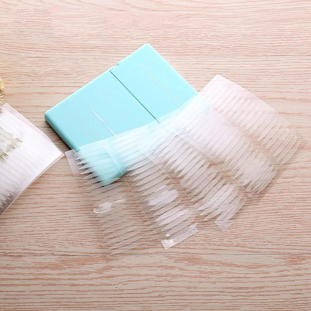 Косметика для макияжа, инструмент для красоты глаз, невидимая водонепроницаемая лента для глаз, двойная лента для век с зеркалом