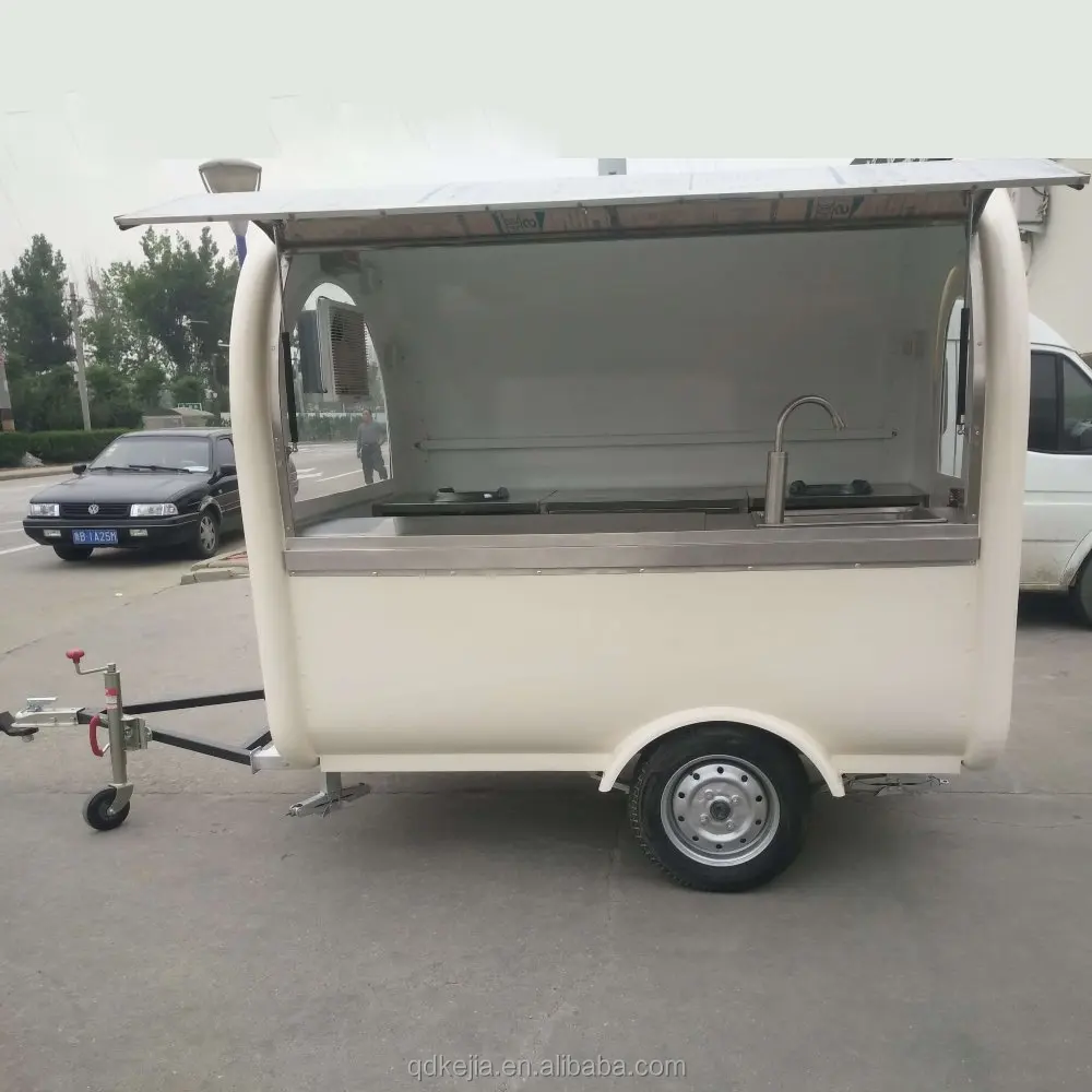 
Mini Mobile Deep Fryer Fast Food Cart Trailer USA Standard 