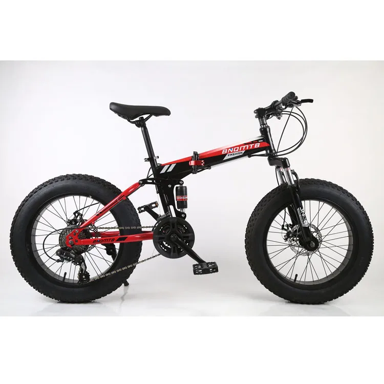 21/27 speed 20 inch folding high-carbon steel two-disc brakes mountain bike snow bikes
