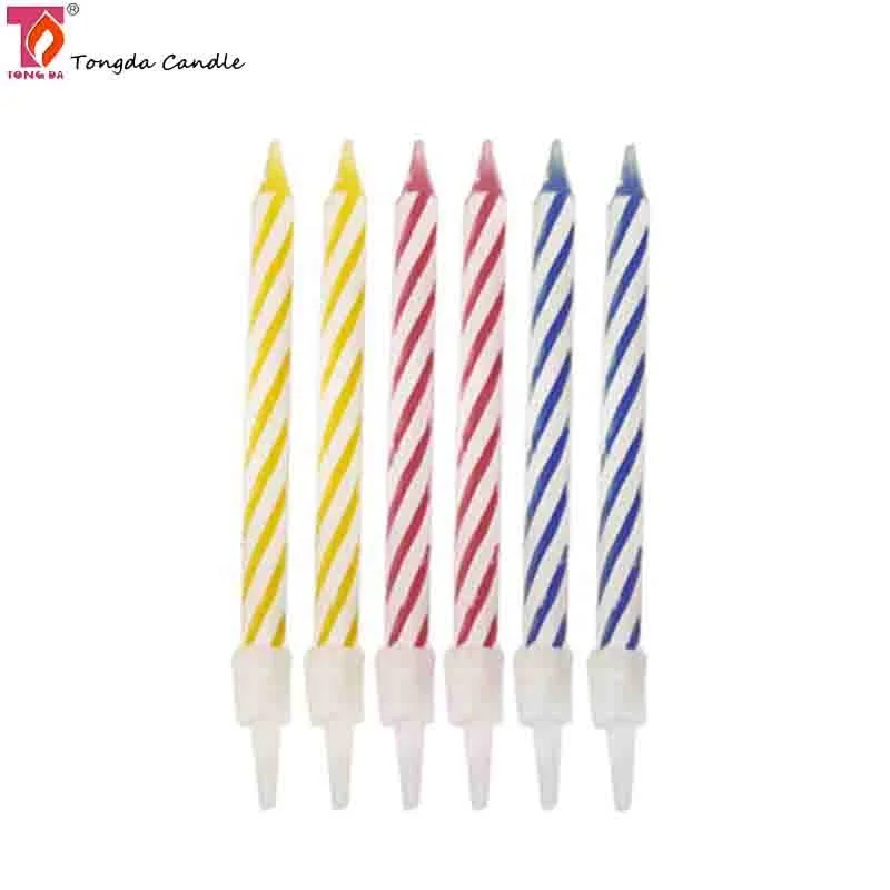 Wholesale Birthday Spiral candles for cake Decorating Delights