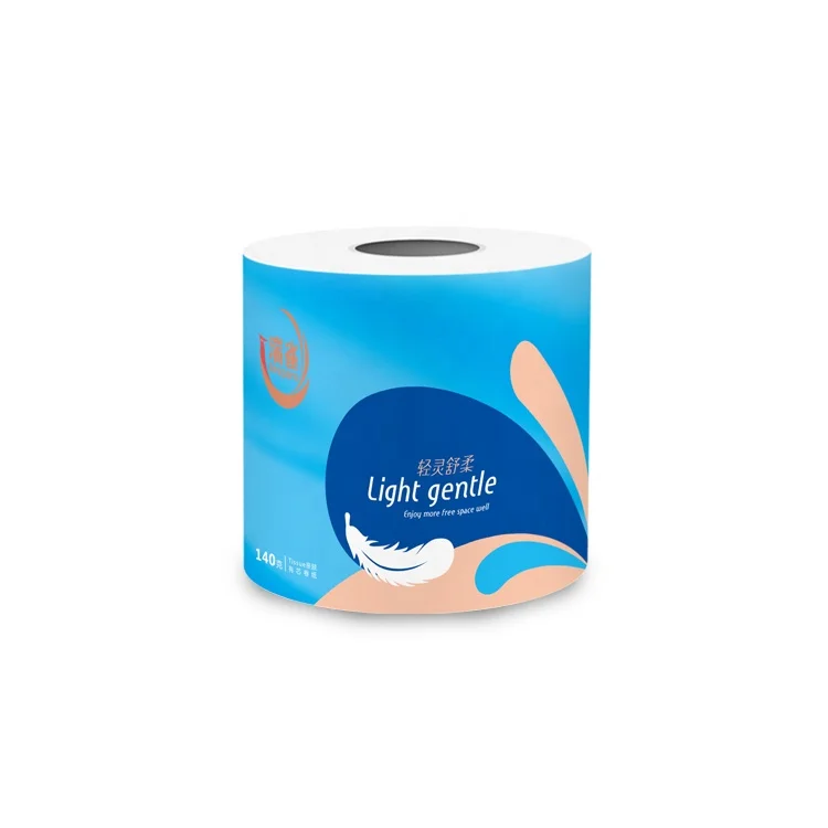 Custom Printed Factory Price Standard Roll Toilet Paper With Core