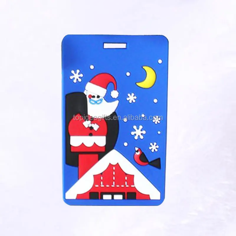 Export Promotional 3D cheap bulk travel gift custom rubber soft pvc luggage tags