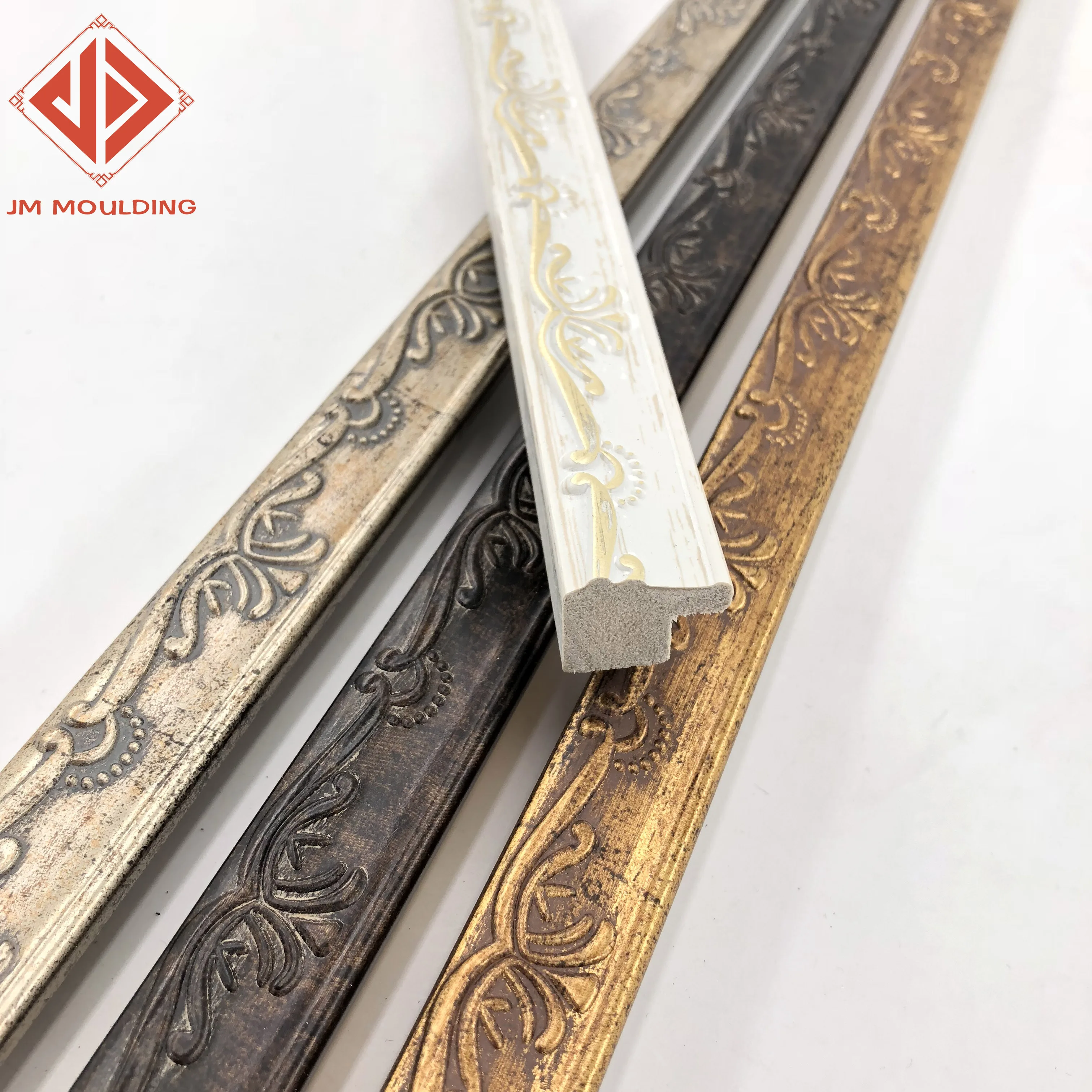 
decorative picture frame moulding PS framing material 