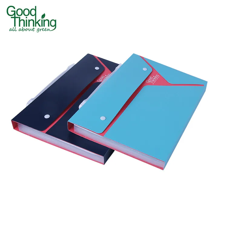 A4 office and school colorful hardcover eco-friendly custom file folder
