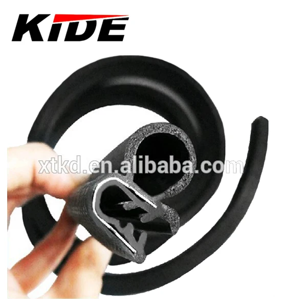 EPDM rubber co-extruded universal car door seal weatherstrip seal