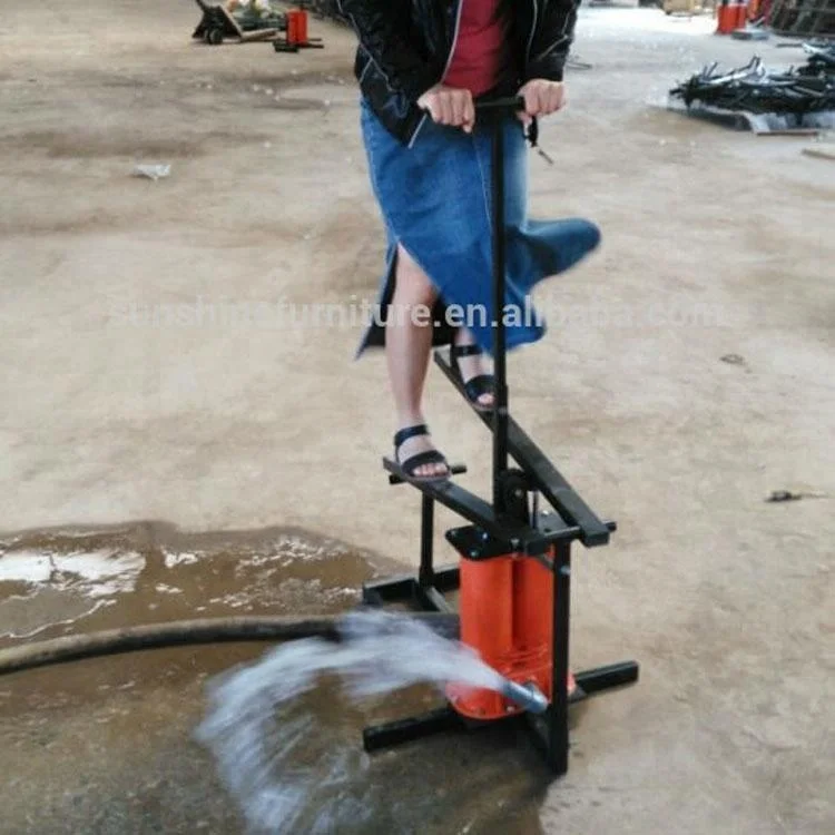 
Africa irrigation used man truck water pump ABS plastic cylinder foot treadle pump 