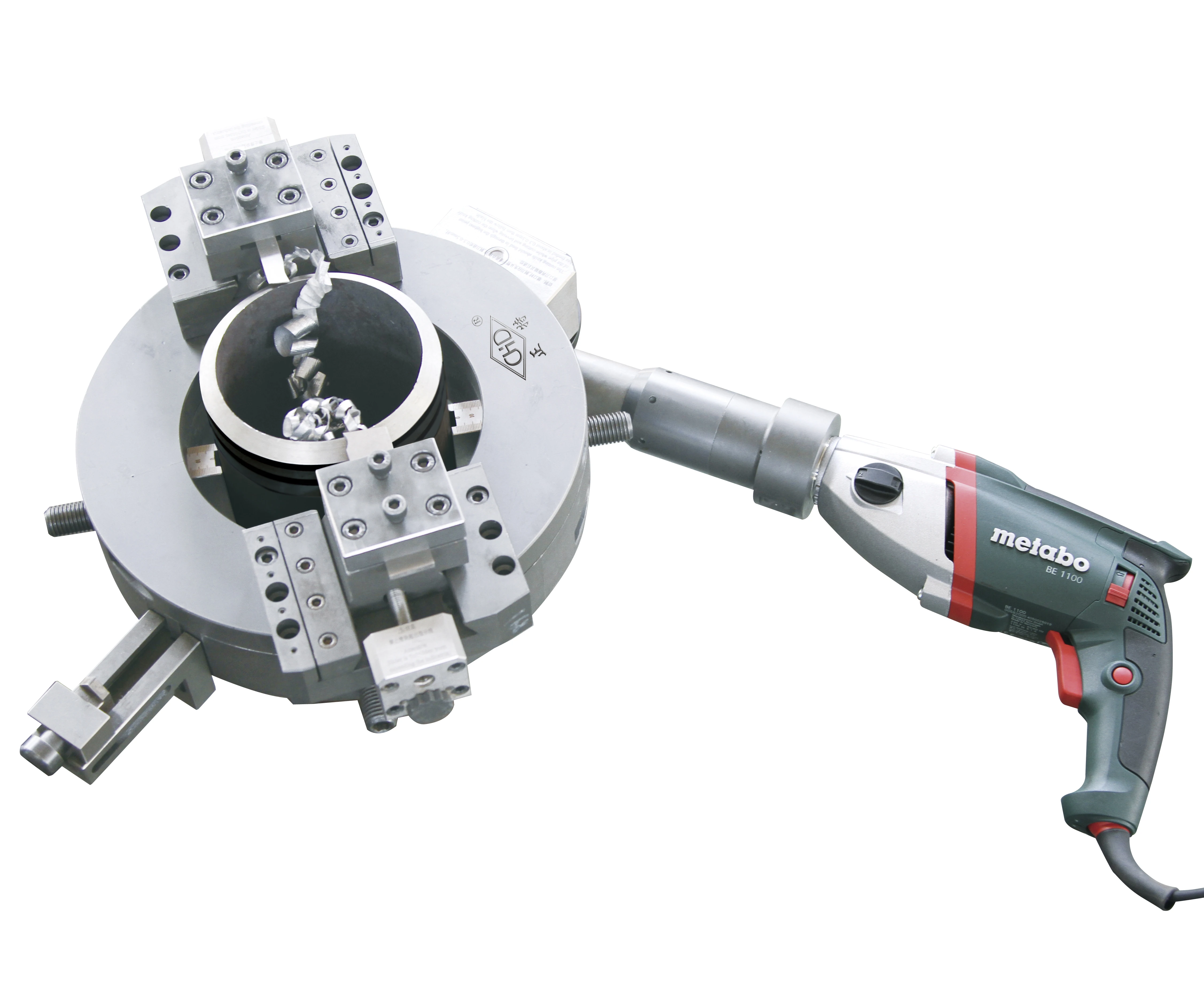 High quality External mounted type Electric pipe cutting and beveling machine ISD-80