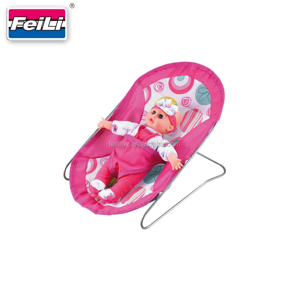 New arrival 2021 4 in 1 baby doll stroller play set for child playing doll accessories set Toy Set For Gifts