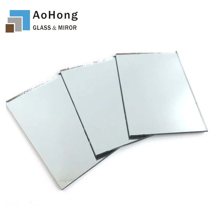 6mm thick clear mirror with flat polished edge