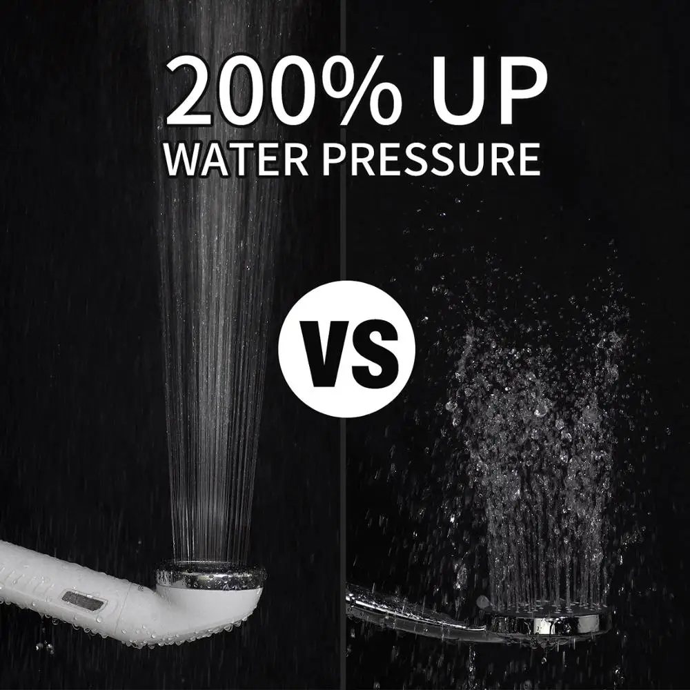 
shower head filter with hose or without hose, shower filter 12 stages 