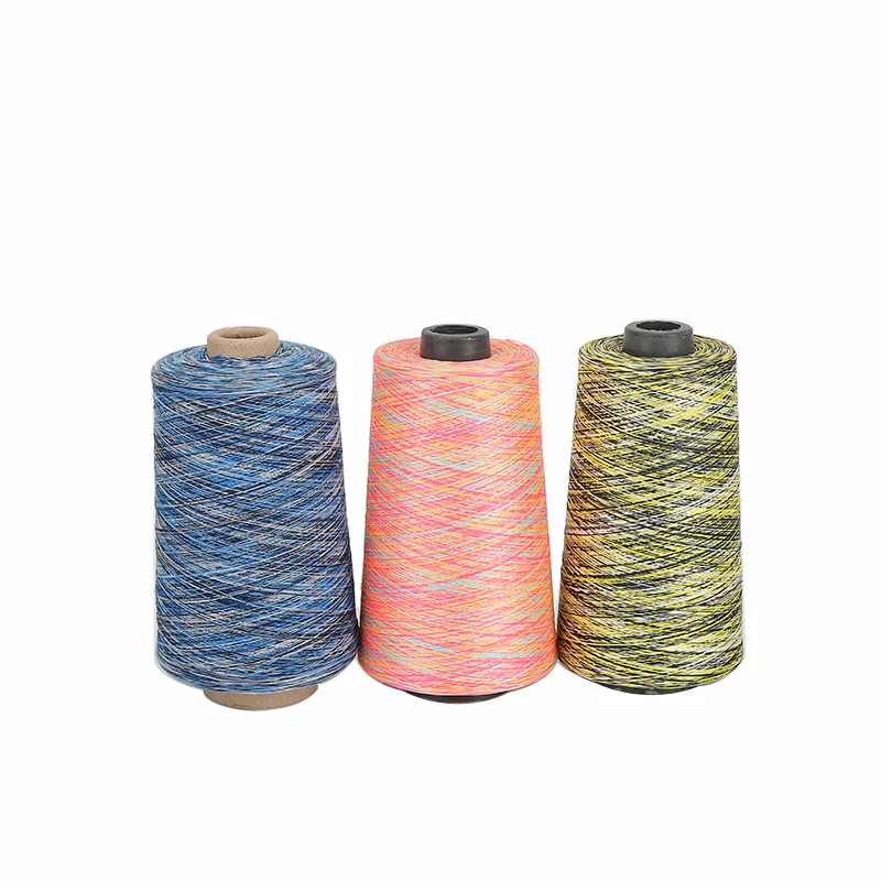 150D/144F Multiple colors polyester space dyed yarn for knitting fabric
