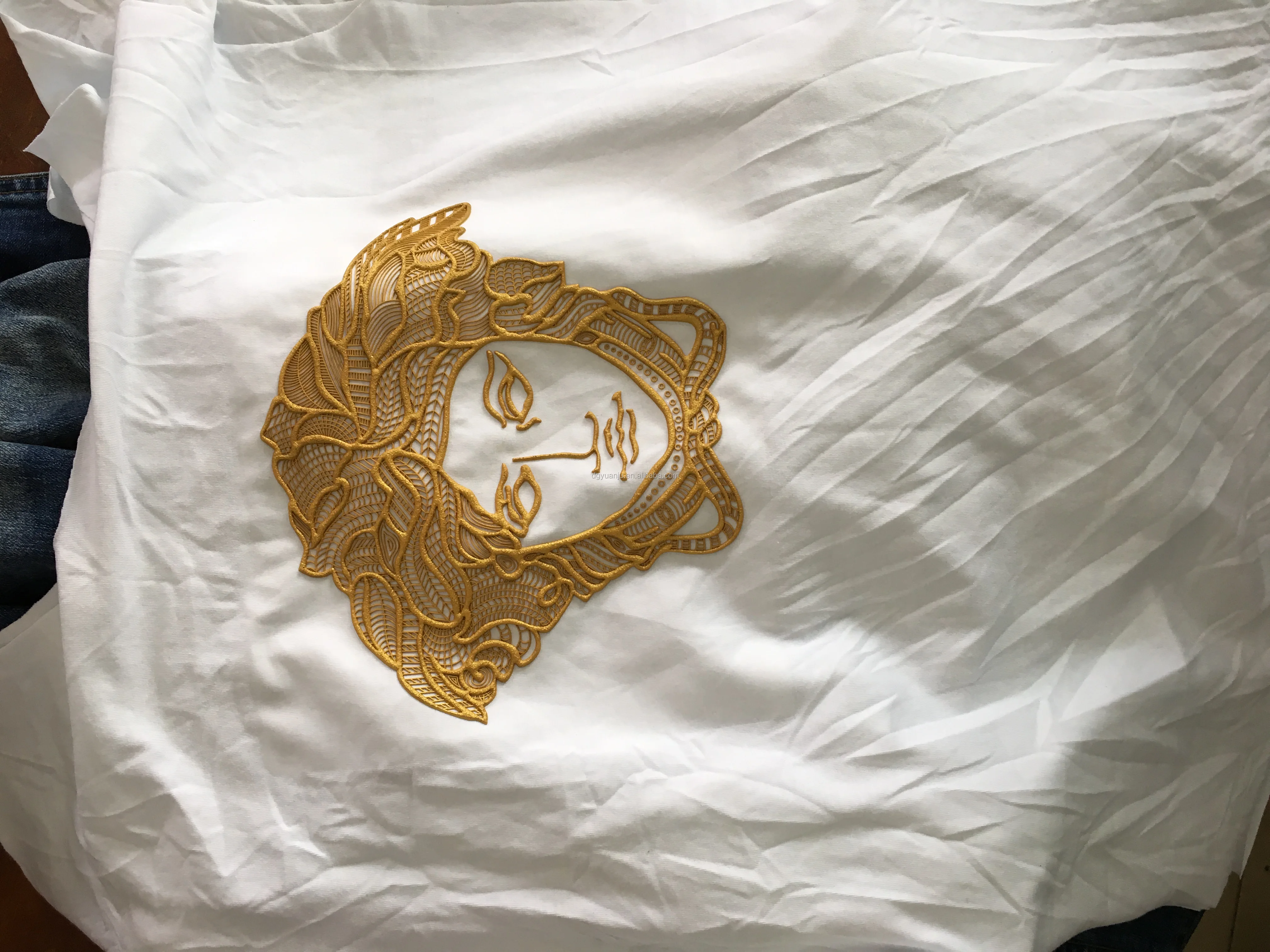 leather embossing machine Clothing embossing machine T-shirt clothing Concave-convex embossing machine
