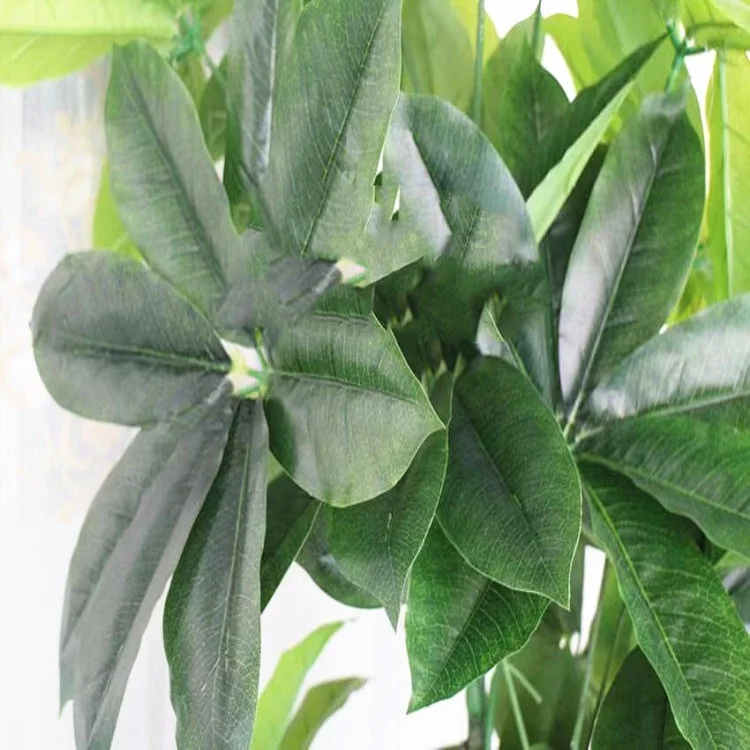 Ornamental artificial pachira money tree plant large outdoor bonsai trees landscape trees