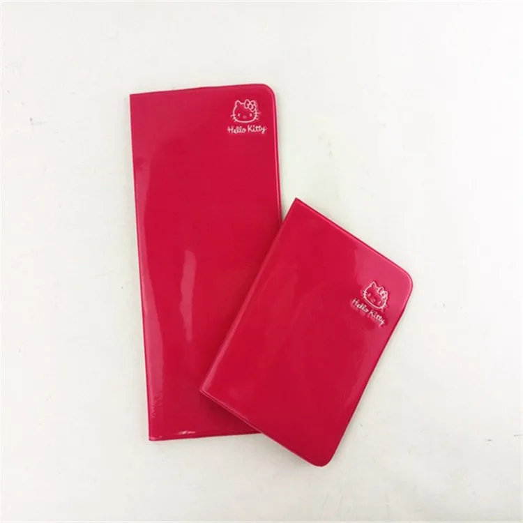 Custom logo plastic passport cover with good quality