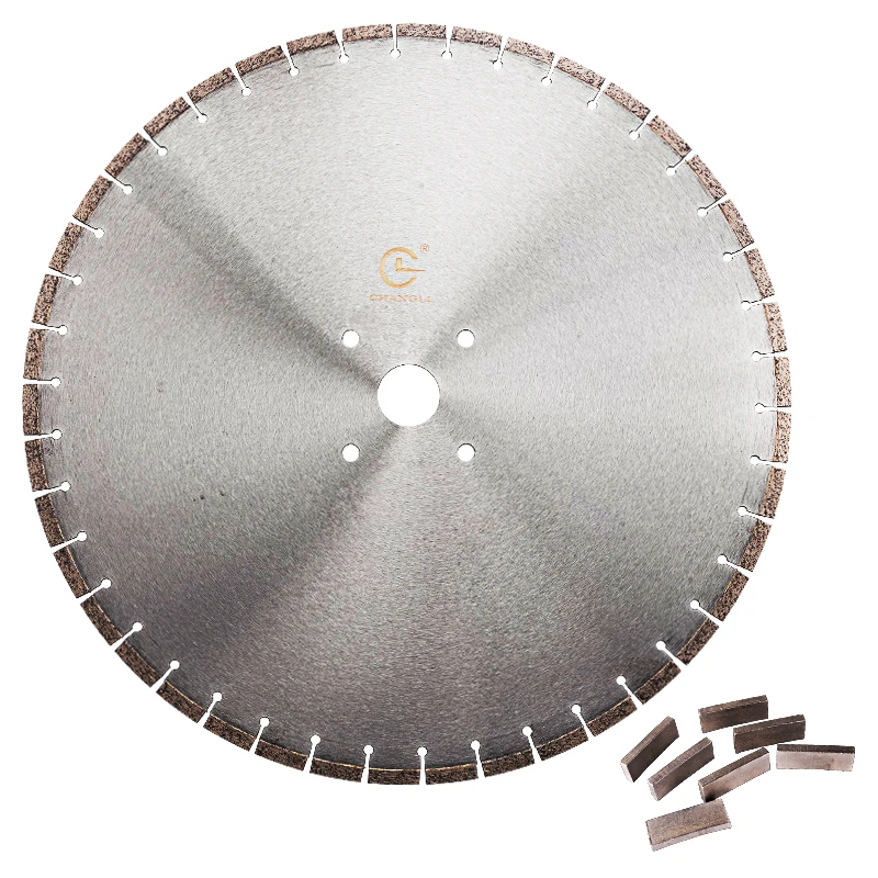 Sharp cutting 12 inch - 32 inch cut off circle saw blade for hard stone granite concrete