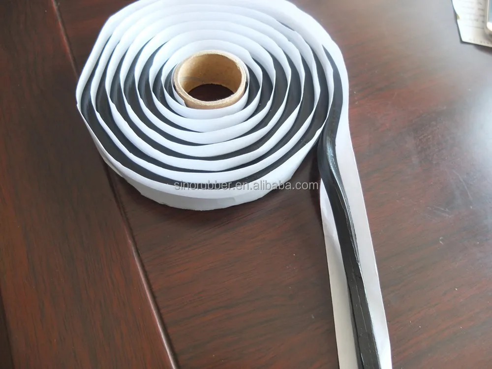 Butyl Adhesive Sealant Tape for Auto Windshield/Snake Glue for Headlight/hot-melting adhavasive tape for headlight 8mmx8mm