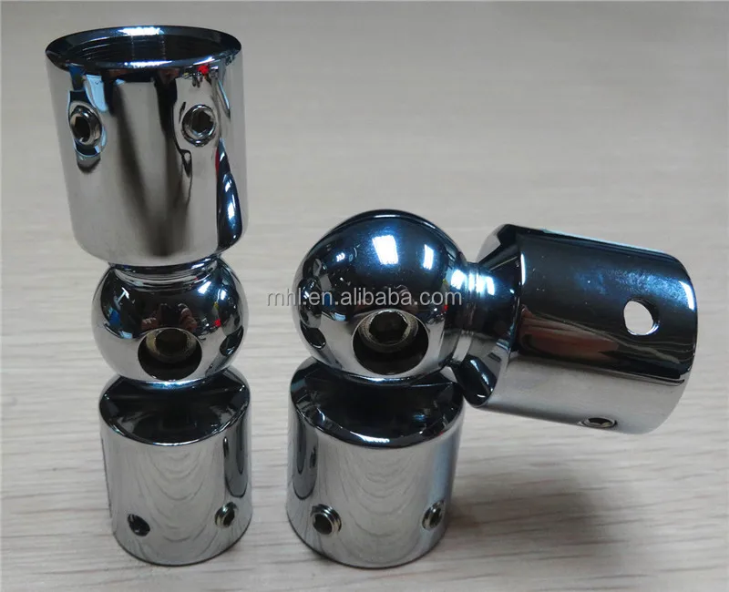 Adjustable shower pipe fitting Adjustable shower room accessories glass connector stainless steel 304 tube support connector