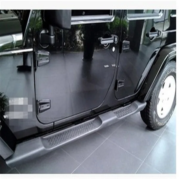 Оригинальная боковая подножка для автомобильной боковой панели, алюминиевая Подножка для Jeep Wrangler 2007-2015