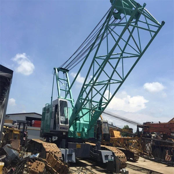 Best price used KOBELCO 7150 150 tons crawler crane for sale